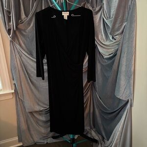 Vintage Chico's Black Elegant Women's Dress
